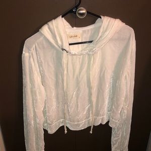 Womens Cropped Hoodie